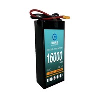 Batterie de drone d'exploration MG de haute qualité, lithium-ion à semi-conducteurs, 16000 mAh, 22,2 V, 10C, 6S, pour véhicule aérien sans pilote, 800 cycles