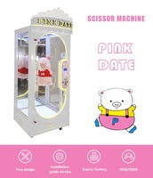 Machine de jeu d'arcade Cut 2 Win, grande machine à câbles en peluche à couper, machine distributrice à griffes, jeux de compétences à monnayeur, jeux de pipeline, jeux à prix