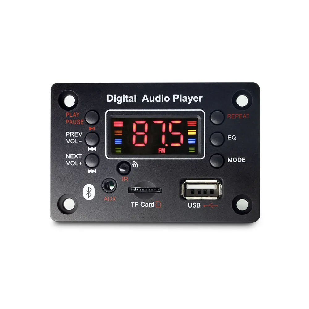 Auto MP3/ WMA/WMV/APE/FLAC Remote-Sprach wiederherstellung FM-Radio MP3 Digital Audio Player