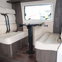 Pied de table télescopique RV61001 haute performance pour les pièces de carrosserie de fonction coulissante de caravane de camping