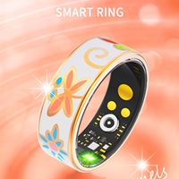 Bague de mariage personnalisée en céramique et acier inoxydable, contrôlable par application, colorée, R18, suivi de santé et de sommeil, IP68