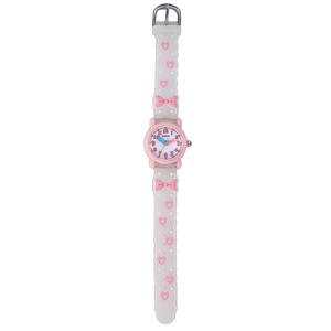 Reloj Deportivo <span class=keywords><strong>Infantil</strong></span> con Diseño de Fresa Rosa, Carátula Analógica, Movimiento de Cuarzo, Caja de PC y Correa de PVC, OEM/ODM - Product Image 5