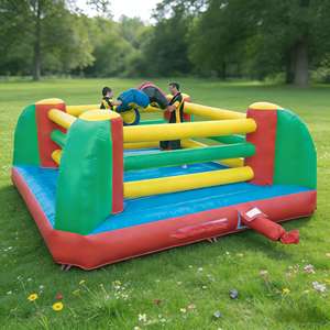 Anneau de boxe <span class=keywords><strong>gonflable</strong></span> commercial, jeu interactif de <span class=keywords><strong>sumo</strong></span> et de gladiateur pour <span class=keywords><strong>location</strong></span> événementielle - Product Image 6