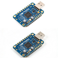 Waveshare RP2350-USB-A RP2350A Papan Pengembangan Dual-Core 150MHz USB Mini Motherboard