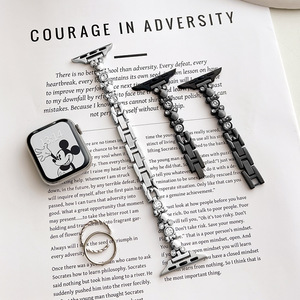 Women's fashion summer <strong>apple</strong> metal bracelet, suitable for iwatchs9/s10 strap ise2 <strong>s8</strong> s7 <strong>watch</strong> strap girls s6s5 bracelet - Product Image 3