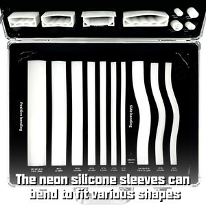 ปลอกหุ้มหลอดนีออนซิลิโคนแบบยืดหยุ่น ปรับแต่งได้ ราคาประหยัด กันน้ำระดับ IP67 สำหรับไฟ LED ตกแต่ง - Product Image 3