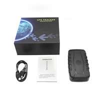 Rastreador GPS Inalámbrico Magnético 4G Portátil, Batería de Larga Duración de 20000 mAh, Dispositivo Antirrobo para Vehículos con Localizador de PC