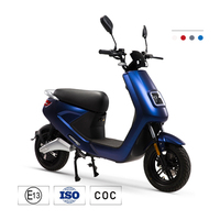 Scooter électrique à batterie au lithium 48V 1000w avec certification EEC, moto électrique