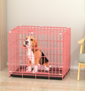Katlanabilir Metal tel köpek sandık elverişli taşınabilir kolayca monte kolay kurulum çelik köpek kafesi - Product Image 4