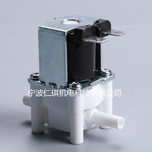 Vanne solénoïde 2/3 pouce normalement fermée avec revêtement plastique pour le contrôle de l'eau, commande électromagnétique pilotée - Product Image 5