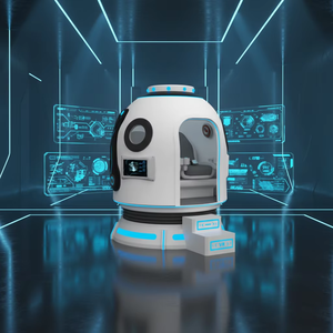 Simulatore di Volo VR Educativo per Elicottero con Cabina di Pilotaggio, Macchina VR per Esterni con Movimento, Doppia Capacità, per Casa e Scuola - Product Image 1