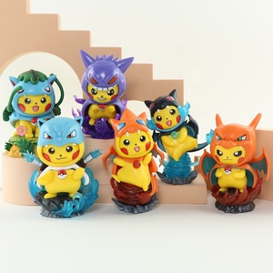 Figura de Anime de PVC de 12 cm, Pikachu Disfrazado, Linda Figura de Anime para Colección, Decoración, Juguetes Modelo - Product Image 1