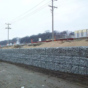 Vente directe d'usine treillis métallique anneau en spirale connecté maille hexagonale tissée renforçant la maille de Gabion - Product Image 1