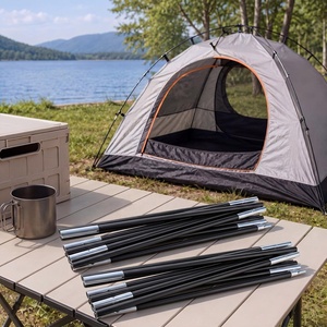 Carpa de Camping Impermeable Oxford para 2/4 Personas, Apertura Automática en 3 Segundos, Cuatro Estaciones, Dos Habitaciones, con Bolsa de Transporte para Senderismo, Pesca y Música - Product Image 5