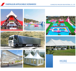 Masigns 610gam, bote inflable de PVC, tela de PVC, bote inflable para bote de rescate inflable, Kayaks, balsa de pesca, recubierto de Pvc - Product Image 6