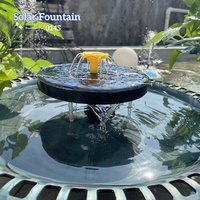 Fontaine solaire OTHC 14S fabriquée en usine à Guangdong, directement de l'usine, OEM/ODM, étanche, pour bain d'oiseaux, bassin de jardin, extérieur