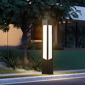 โคมไฟสวนเหล็กกลางแจ้งทันสมัย LED 2700K แสงสีขาวนวล IP66 AC 220V ติดตั้งแบบฝัง ไม่สามารถถอดออกได้ พร้อมเซ็นเซอร์ตรวจจับความเคลื่อนไหว พลังงานแสงอาทิตย์ - Product Image 6