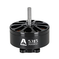 Moteur Brushless Outrunner DC Haute Performance Flashhobby A5215 500KV 3-8S pour Drone FPV, Bateau de Course, Ventilateur, Appareil Électroménager, Pièces RC DIY