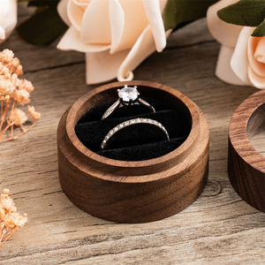 Tùy Chỉnh Chuyên Nghiệp Tên Vòng Tre De Boxe Chủ Tổ Chức Vòng Gỗ Hộp Đồ Trang Sức Với Rõ Ràng Top Nắp Cho Nhẫn - Product Image 3