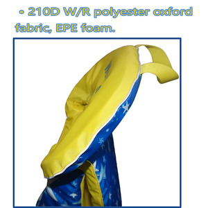 Chaleco Salvavidas Infantil para Deportes Acuáticos, Chaqueta PFD con Logotipo Personalizado, Flotabilidad EPE/NBR 37-60N, Azul/Rosa, <span class=keywords><strong>Waterfun</strong></span> SK20, Navegación, Pesca, Natación - Product Image 5