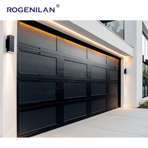 Portes <span class=keywords><strong>de</strong></span> <span class=keywords><strong>garage</strong></span> sectionnelles automatiques en aluminium, acier et verre, étanches, 16x8 et 8x7, <span class=keywords><strong>de</strong></span> la marque Rogenilan Wholesale House - Product Image 2