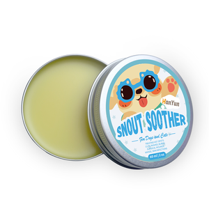 All-natural Lick Safe Dog Paw Balm Paw Pad Balm Protector Moisturizer <strong>Soother</strong> for Dry Cracked Paws Noses <strong>Snout</strong> <strong>Soother</strong> - Product Image 1