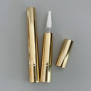 Envase Cosmético Vacío de Aluminio y Plástico de 4 ml con Sistema de Giro, Tubo para Brillo Labial Líquido, Crema para Ojos, Blanqueamiento Dental, Aceite para Cutículas, Pincel - Product Image 3