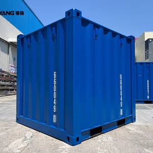 ตู้คอนเทนเนอร์เก็บของขนาดเล็กใหม่เอี่ยม ผลิตจากเหล็กคอร์เทน ขนาด 6 ฟุต 8 ฟุต 10 ฟุต พร้อมใบรับรอง CSC ความจุ 5 คิวบิกเมตร พื้นไม้ ขาย - Product Image 2