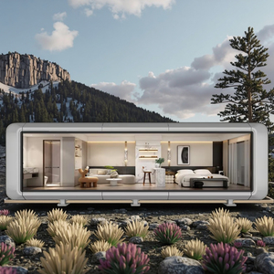 Casa contenedor de construcción de Panel sándwich de acero prefabricado móvil para Hotel Living Capsule para patio, apartamento, uso en Parque - Product Image 3