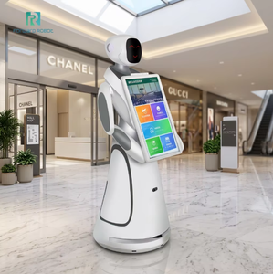 Robot de Recepción Humanoide Ren Huan AMY para Tiendas Minoristas, Servicio de Bienvenida Comercial, Pantalla de 21.5 Pulgadas, Soporte Multi-idioma, LDS Slam - Product Image 2