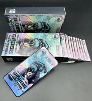 Film de protection d'écran en verre trempé Gorilla transparent 2.5D 15pro max pour iPhone Samsung et Tecno