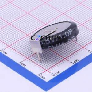 Supercondensateur WTC5V51F0Z-0519H, composant traversant (THT), condensateur 1F -20%~+80% 5.5V 20uA@24hrs - Product Image 1