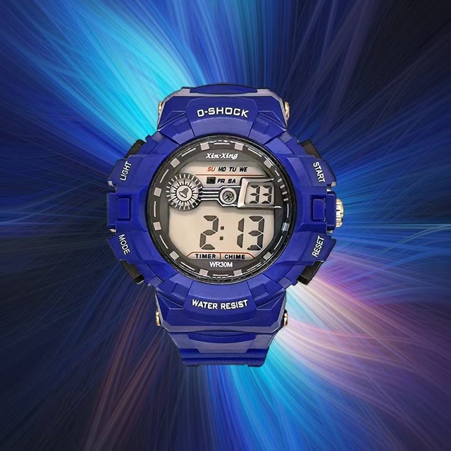 Hot Selling Sports LED Men's Watches Fashion Hot Sale Silicone Wristwatch Reloj Casual Business Calendar Waterproof Quartz Watch