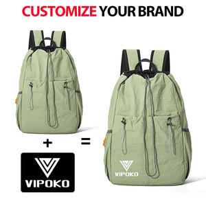 VIPOKO 사용자 정의 로고 졸라매는 끈 가방 야외 스포츠 체육관 졸라매는 끈 가방 테니스 라켓 배낭 캐주얼 스포츠 가방 자전거 여행 가방 - Product Image 2