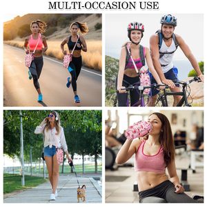 Bolsa Portabotellas de Agua Personalizada con Bolsillo para Teléfono, Portabotellas de Neopreno con Correa para Vaso Stanley de 40 OZ - Product Image 6