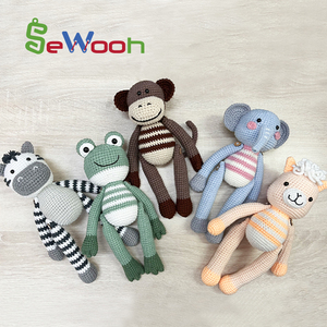 성인용 공예 키트 DIY 아미구루미 크로셰 아트 동물 성인용 크로셰 인형 만들기 - Product Image 3