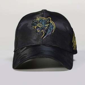 Casquette Trucker Rayée Personnalisable avec Logo – Style Classique, Haute Qualité, 6 Panneaux, Unisexe, Broderie 3D, Maille Sportive, Performance Cyclisme, Plage - Product Image 2