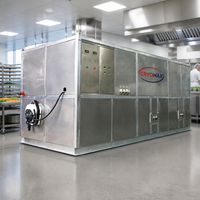 Machine à glace industrielle CRYOMAX |   Contrôle intelligent et durable pour compresseur, stockage de glace de 750 kg pour usage commercial