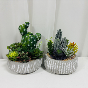Planta Artificial <span class=keywords><strong>de</strong></span> <span class=keywords><strong>Cactus</strong></span> en Maceta - Decoración <span class=keywords><strong>de</strong></span> Pared Interior Verde <span class=keywords><strong>de</strong></span> Alta Simulación y Duradera para el Día <span class=keywords><strong>de</strong></span> San Valentín y el Día <span class=keywords><strong>de</strong></span> la Madre - Product Image 3