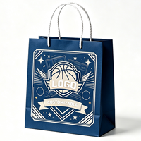 Sac en papier cartonné blanc écologique de qualité alimentaire personnalisé pour souvenirs de matchs sportifs et emballages cadeaux pour athlètes