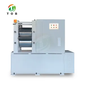 High Precision Adjustable Battery Electrode Rolling System Mechanical Roller Press Machine