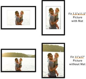 High Quality Mdf <b>Black</b> Wooden Painting <b>Frame</b> A4 <b>A3</b> 4*6 5*7 6*8 8*10 Wall Hanging Customize Wood Poster <b>Picture</b> Photo <b>Frame</b> - Product Image 3