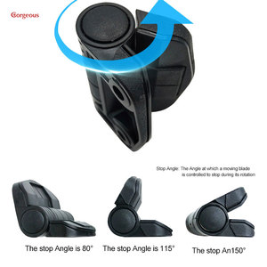 Tuyệt đẹp nhựa giảm xóc mùa xuân định vị bản lề đa góc cửa đồ nội thất mô-men xoắn bản lề cho nhà bếp trường ứng dụng - Product Image 3