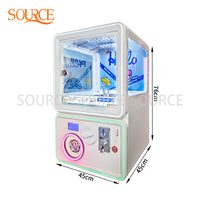 SOURE Mini machine à capsules gachapon pour fêtes et salles d'arcade, distributeur de capsules de jouets premium, articles de collection passionnants