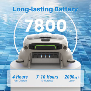 Nuovo Robot Skimmer Wireless per la Pulizia della Superficie dell'Acqua della <span class=keywords><strong>Piscina</strong></span> - Product Image 4