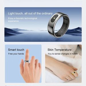 Bague Intelligente R08 Or pour Femmes, Meilleure Vente des Fabricants, Marque Blanche, SDK, <span class=keywords><strong>Application</strong></span> QRing, Suivi du Stress et du Sommeil, Tactile, Prière Musulmane - Product Image 4