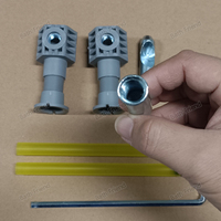 Accessoires de salle de bain de haute qualité, boulons de fixation pour toilettes murales, kit de fixation pour réservoir encastré WC, vis de montage résistantes à la corrosion