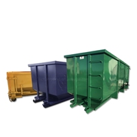 Conteneur à déchets à roulettes de 30 mètres cubes