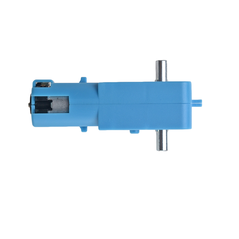 Moteur à courant continu 3-6V 110RPM bleu avec réducteur en métal pour robot Moteur à courant continu 3-6V 110RPM bleu avec réducteur en métal pour robot