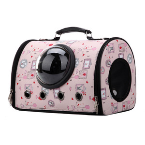 Baolujie Pet Carrier Round Breathable Transparent Space Capsule <b>Cat</b> Bag For Travel - Product Image 5